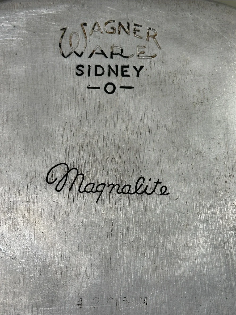 Vintage Wagner Ware Sidney O Magnalite 4265-M Roaster Dutch W/Lid & Insert 8qt